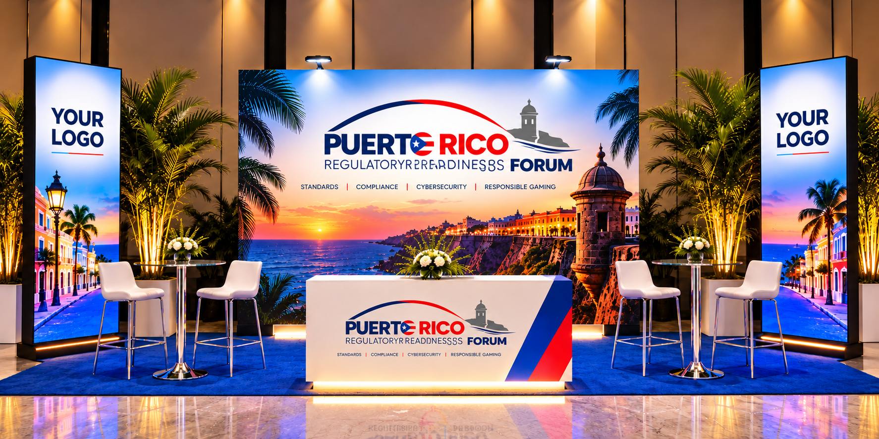 Exhibiting stand